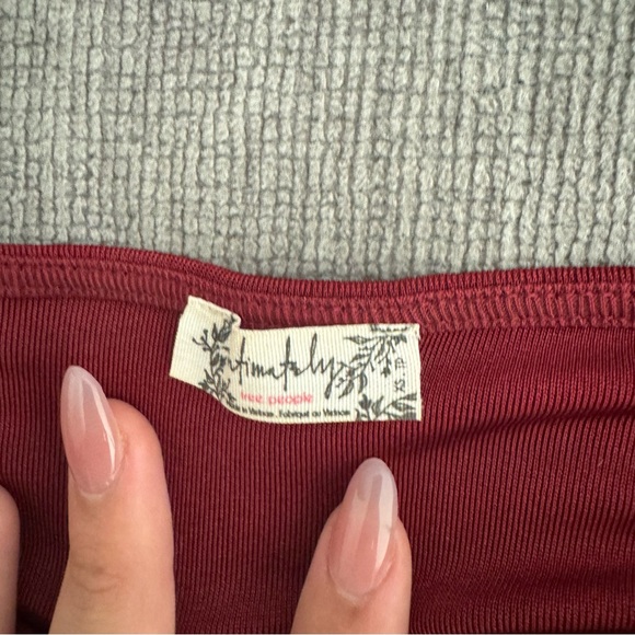 Intimately Free People Flare Ruched Long Sleeve Bodysuit - Picture 2 of 4